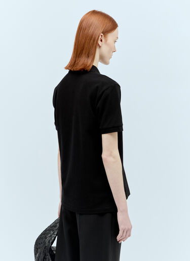 Comme Des Garçons PLAY 徽标贴饰 Polo 衫 黑色 cpl0355003