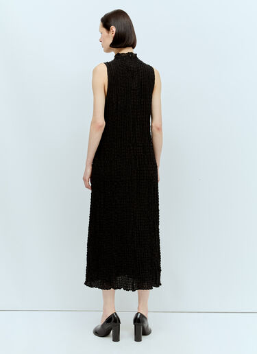 Song for the Mute High Neck Midi Dress Black sfm0256012