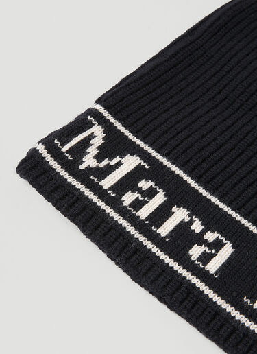 Max Mara Gong Wool Balaclava Black max0254084