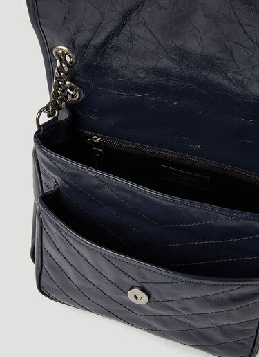 Saint Laurent Niki Medium Shoulder Bag Navy sla0243123