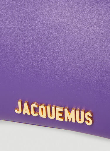 Jacquemus 르 비주 무스크통 숄더백 퍼플 jac0251066