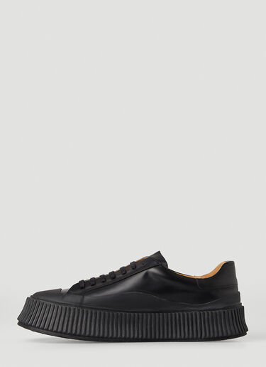 Jil Sander Platform Sneakers Black jil0147041