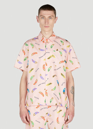 Human Made Feather Shirt Beige hmd0159001