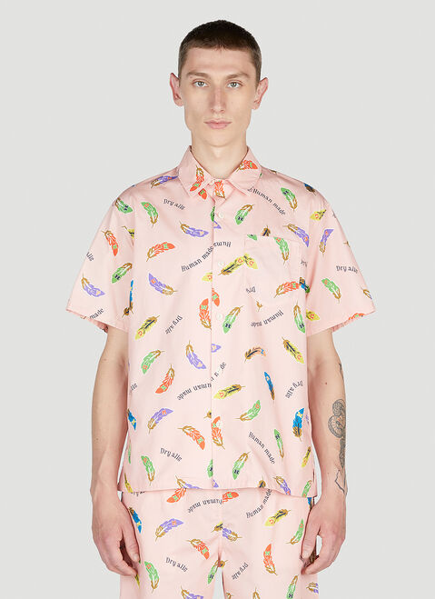 Human Made Feather Shirt Khaki hmd0152006