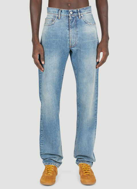 Maison Margiela Washed Jeans Light Blue mla0353002