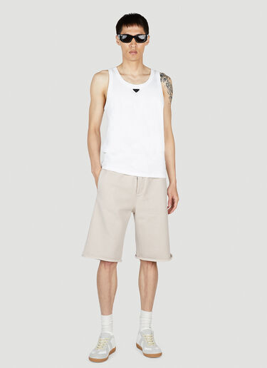 Saint Laurent Drawstring Shorts Sand sla0151030