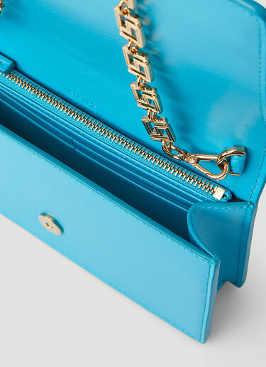 Versace Greca Goddess Clutch Bag Blue vrs0250014
