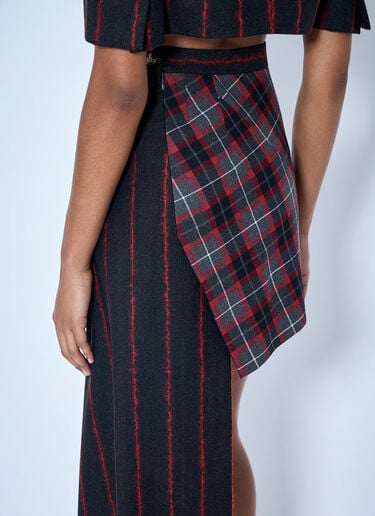 LN-CC® - Vivienne Westwood: Maxi Infinity Skirt - Black Vivienne Westwood Maxi Infinity Skirt Black vvw0266012