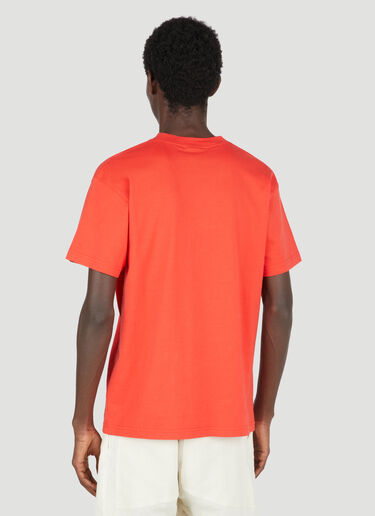 Logo Print T-Shirt Jacquemus Logo Print T-Shirt Red jac0154018