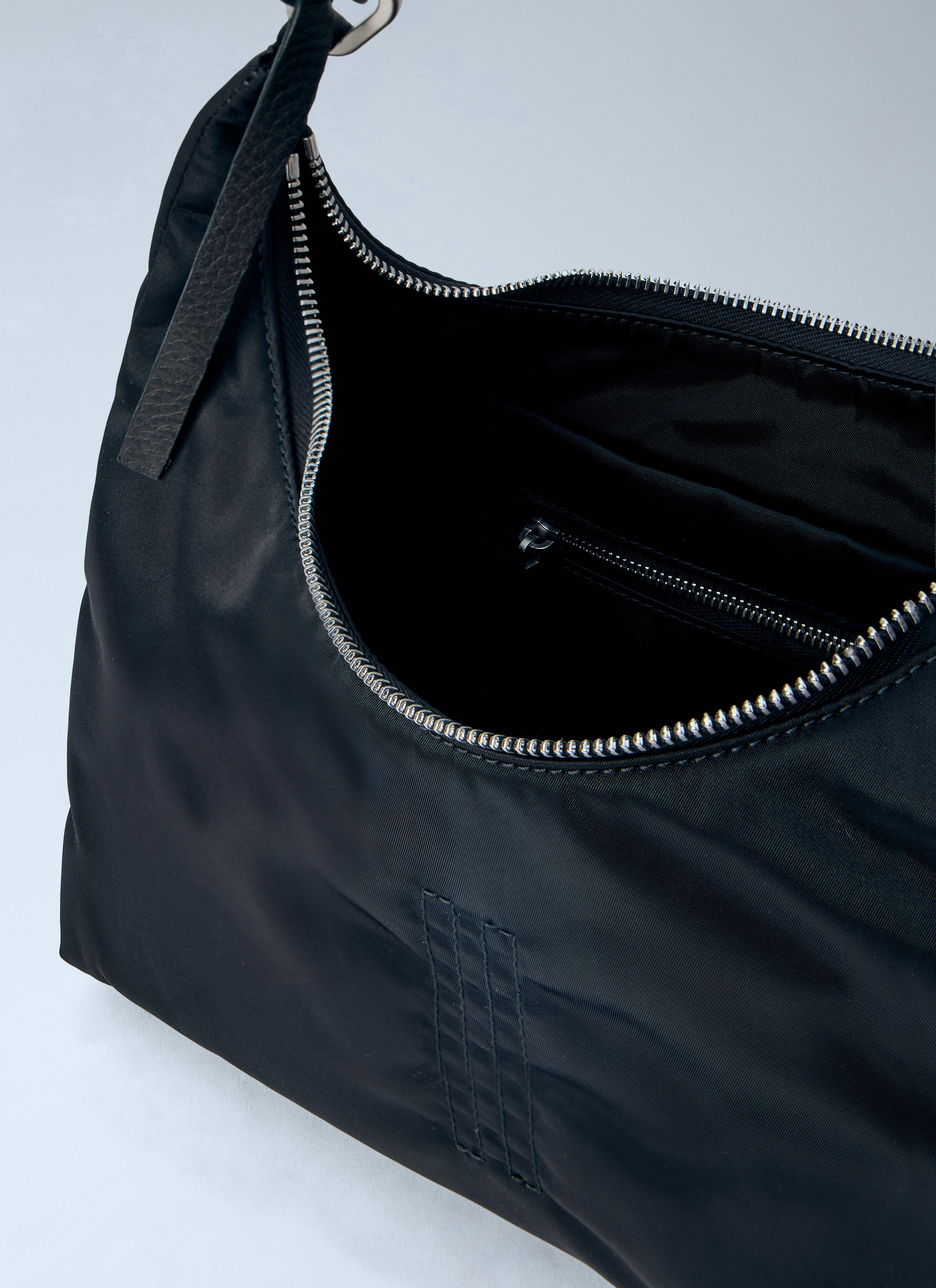 Rick Owens Men's' Small Gemini Shoulder Bag in Black | LN-CC®