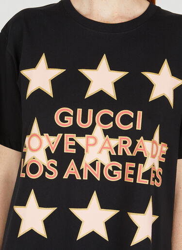 Gucci ラブパレードスターTシャツ ブラック guc0250065