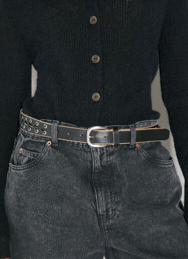 Our Legacy Corset Belt Black our0354003