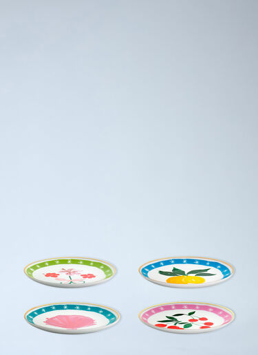 Bitossi Home Set Of Four Con Amore Side Plates Multicolour wps0692153