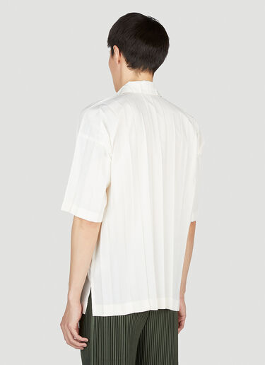 Homme Plissé Issey Miyake Pleated Shirt Beige hmp0153003