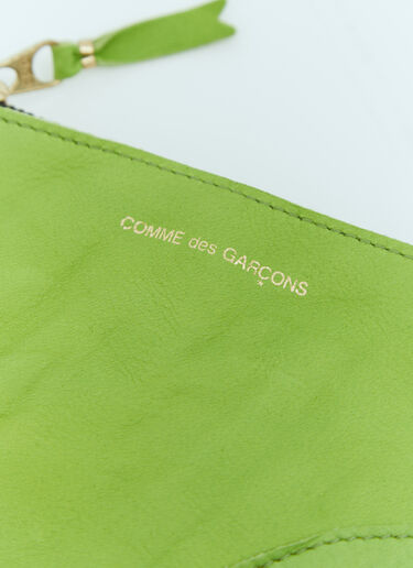 Comme des Garçons Wallet ウォッシュドレザーポーチ グリーン cdw0354004