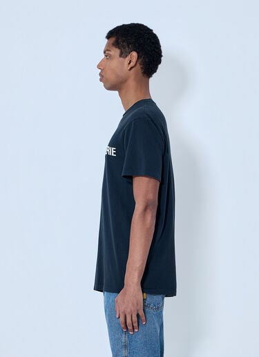 Gallery Dept. Logo Print Cotton T-shirt Black gdp0163006