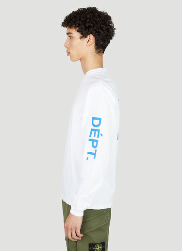 Gallery Dept. French Collector Long Sleeve T-Shirt White gdp0147006