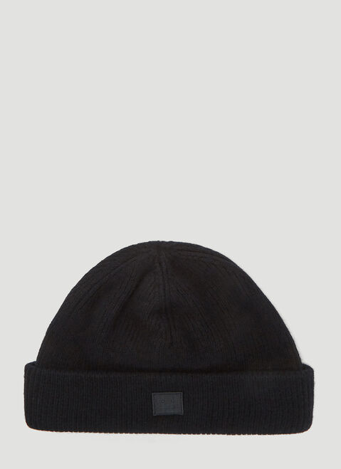 Saint Laurent Kansy Knit Hat Black sla0136039