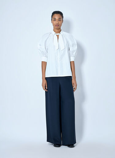 Max Mara Wide-Leg Trousers Navy max0265002