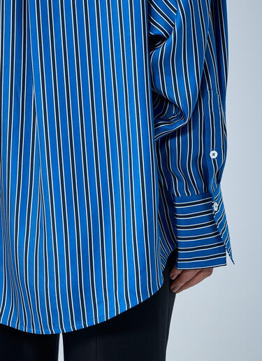 TOTEME Striped Shirt Navy tot0263013