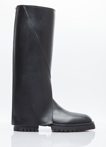 Ann Demeulemeester Jay 皮靴 黑色 ann0154013