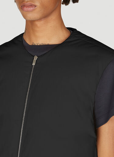 Jil Sander+ Layered Hooded Down Jacket Black jsp0153001