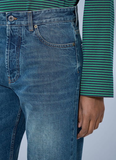 LN-CC® - Miu Miu: Wide-Leg Denim Jeans - Blue Miu Miu Wide-Leg Denim Jeans Blue miu0266023