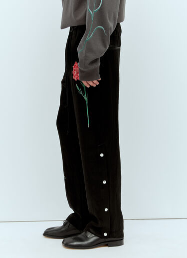 Falling Flowers Track Pants Song for the Mute Falling Flowers Track Pants Black sfm0156010