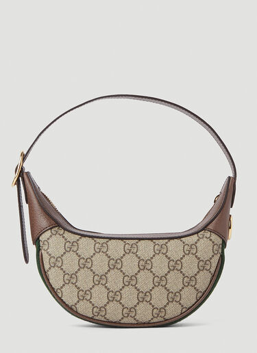 Ophidia Canvas Shoulder Bag in Beige - Gucci