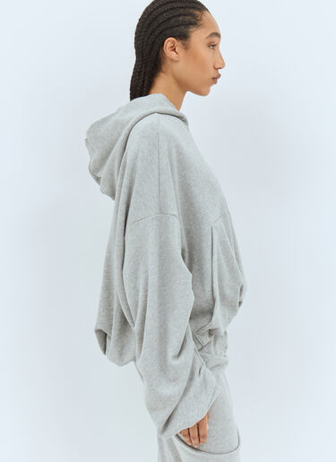 Dries Van Noten Balloon Hooded Sweatshirt Grey dvn0258028