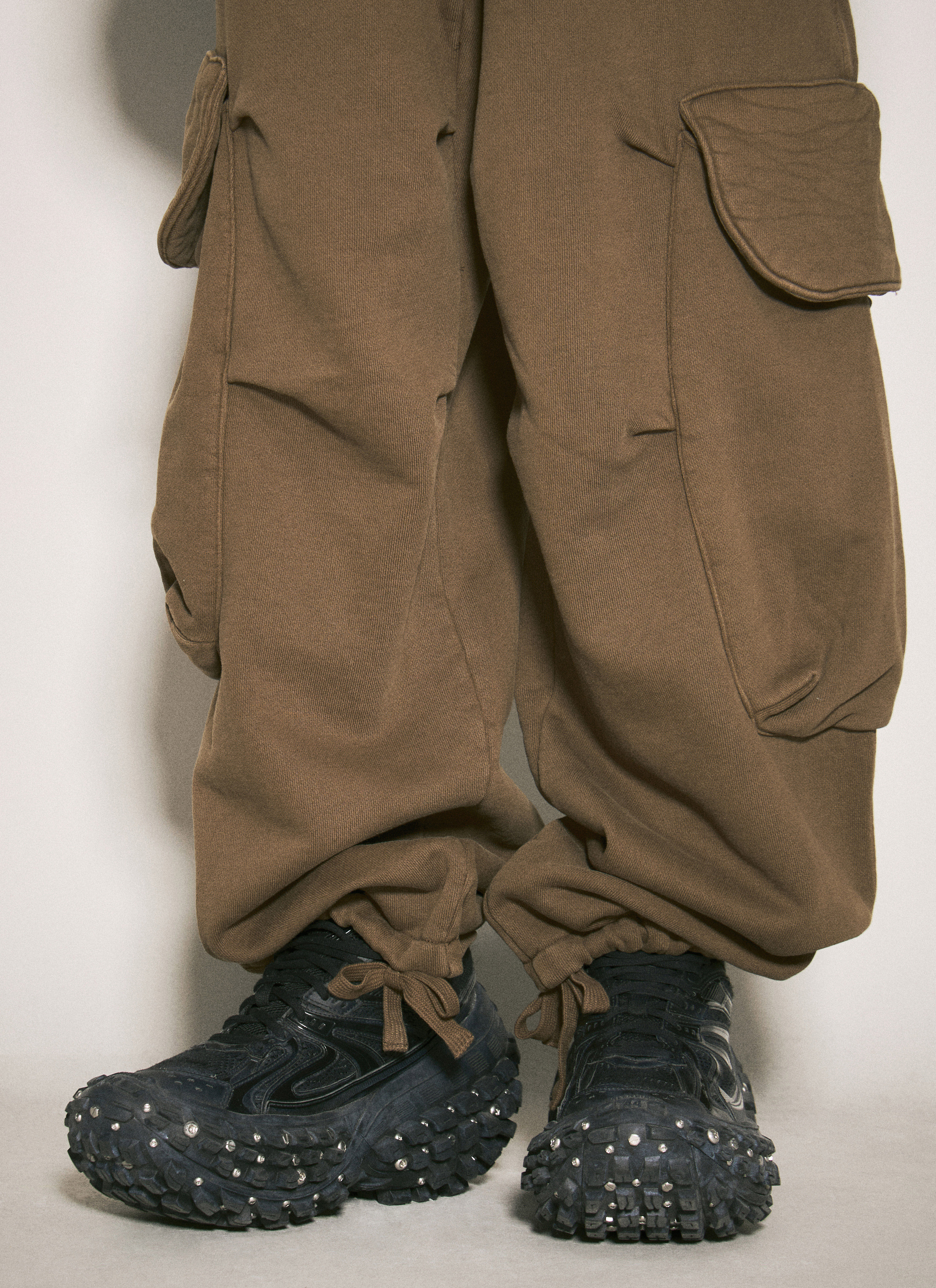 Entire Studios Men's' Heavy Gocar Cargo Pants in Brown | LN-CC®