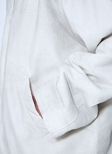 Balenciaga Zip-Up Jacket White bal0159008