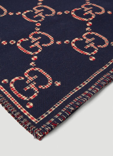 Gucci GG Scarf Navy guc0152119