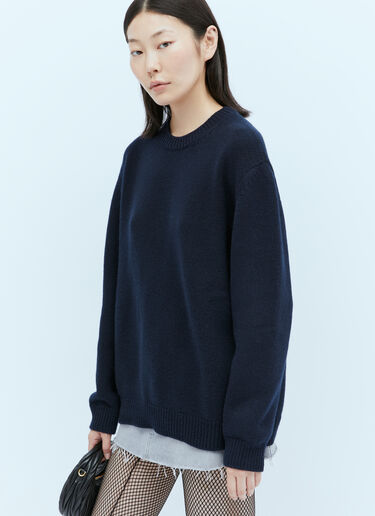 Cashmere Sweater Miu Miu Cashmere Sweater Blue miu0254007