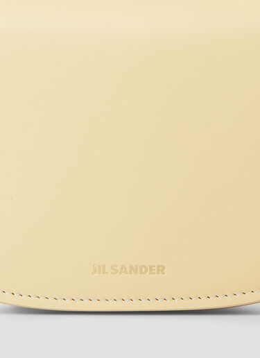 Jil Sander Halo Mini Shoulder Bag Beige jil0249032