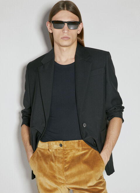Balenciaga Metal Frame Sunglasses Black bcs0153001