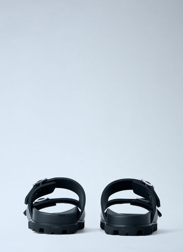 Prada Rubber Slides Black pra0263012