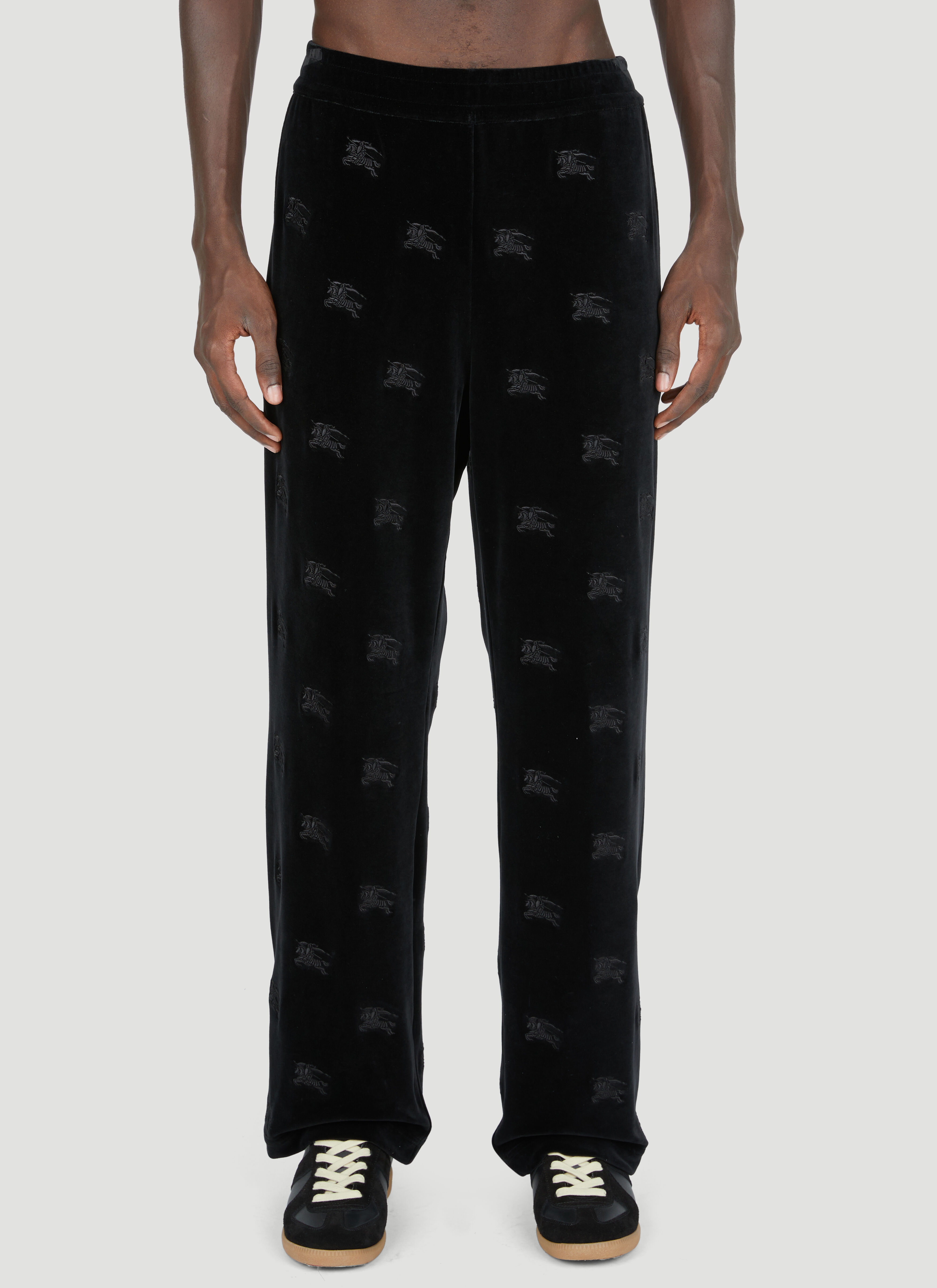 Burberry shop embroidered sweatpants