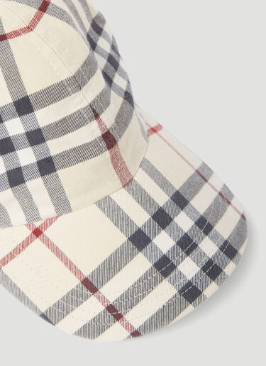 Burberry Archive 格纹棒球帽 米色 bur0154024