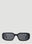 Gianvito Rossi Geometric Frame Sunglasses Beige gia0251011