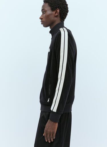 Logo Patch Zip-Up Sweatshirt Moncler x Palm Angels Logo Patch Zip-Up Sweatshirt Black mpa0355013