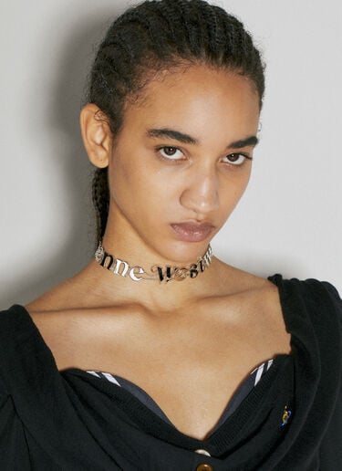 Vivienne Westwood Raimunda Choker en Silver