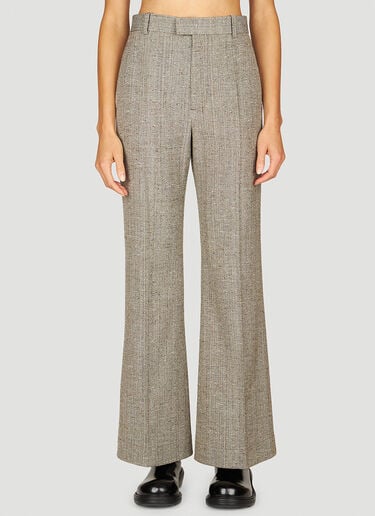 Knotted Melange Pants Bottega Veneta Knotted Melange Pants Grey bov0253081