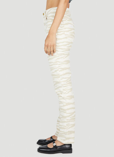 ZebraSwigy Jeans GANNI ZebraSwigy Jeans Beige gan0253074