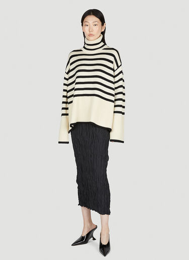 TOTEME Striped Sweater White tot0253002