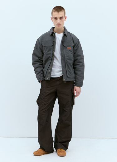 Dickies Lucas ワックスドジャケット グレー dks0154018