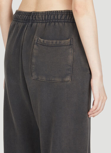 Entire Studios Washed Heavy Track Pants Black ent0353006