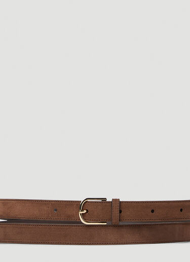 TOTEME Wrap Belt Brown tot0252023