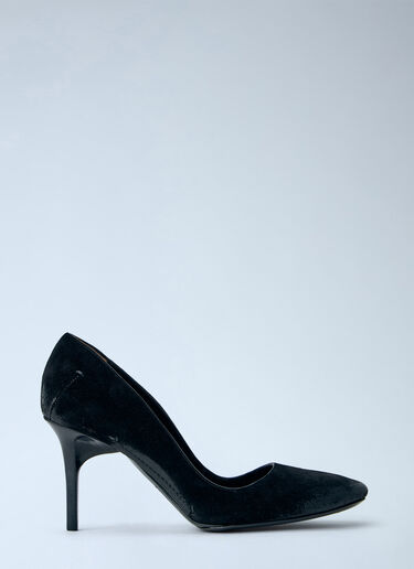 LN-CC® - Capasa Milano: Suede Stiletto Pumps - Black Capasa Milano Suede Stiletto Pumps Black cps0266007