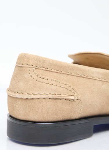 Miu Miu 빛바랜 스웨이드 로퍼 베이지 miu0256047